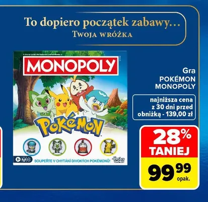 Gra Monopoly Pokémon promocja w Carrefour Market