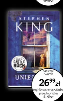 Książka Uniesieni Stephen King oprawa twarda promocja w Empik
