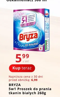 Proszek do prania do białego 5w1 Bryza promocja w Poczta Polska