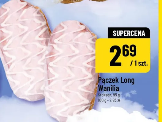 Pączek Long Wanilia promocja w POLOmarket