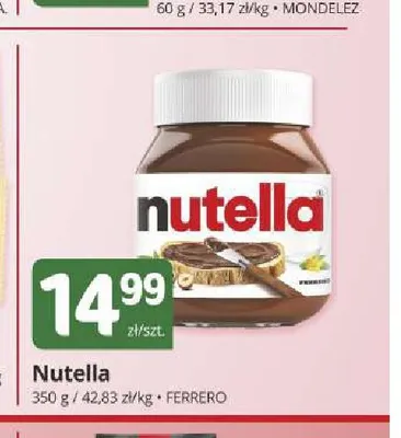 Nutella promocja w Marketvita