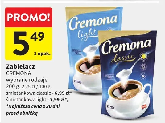 Zabielacz wybrane rodzaje promocja w Intermarche