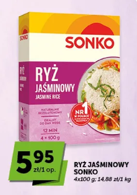 Ryż jaśminowy Sonko 4-pak promocja w Euro Sklep