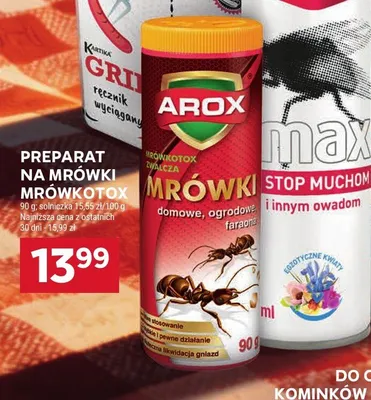 Preparat na mrówki Mrówkotox zwalcza promocja w Stokrotka