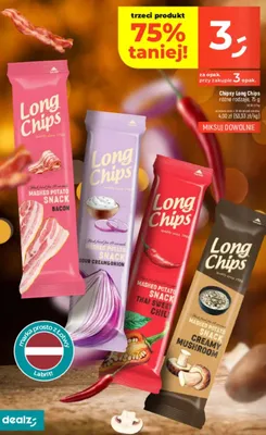 Chipsy bacon promocja w Dealz