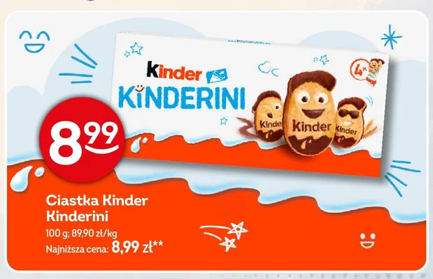 Ciastka Kinder Kinderini promocja w Żabka