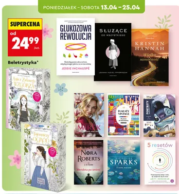 Książki beletrystyka - cena od: promocja w Biedronka