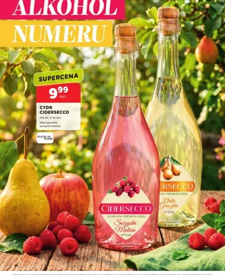 Cydr Cidersecco Soczysta Malina promocja w Stokrotka