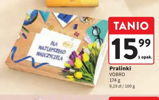Pralinki Vobro promocja w Intermarche