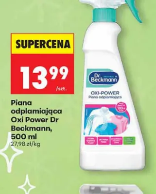 Piana odplamiająca Oxi Power Dr. Beckmann promocja w Biedronka