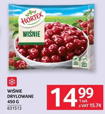 Wiśnie drylowane 450 g promocja w Selgros