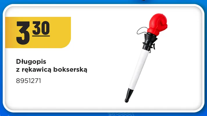 Długopis z rękawicą bokserską MR. D.I.Y. promocja w MR. DIY