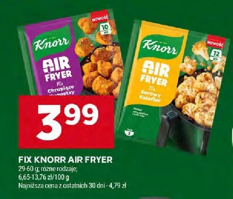 Fix Knorr Air Fryer Chrupiące Nugetsy promocja w Stokrotka
