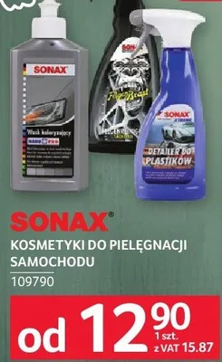 Kosmetyki do pielęgnacji samochodu Sonax promocja w Selgros