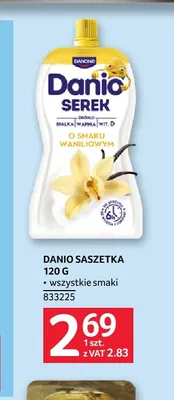 Serek Danio saszetka promocja w Selgros