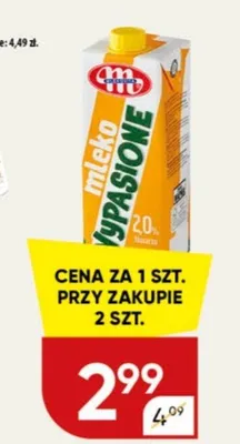 Mleko Wypasione 2% UHT promocja w Chata Polska