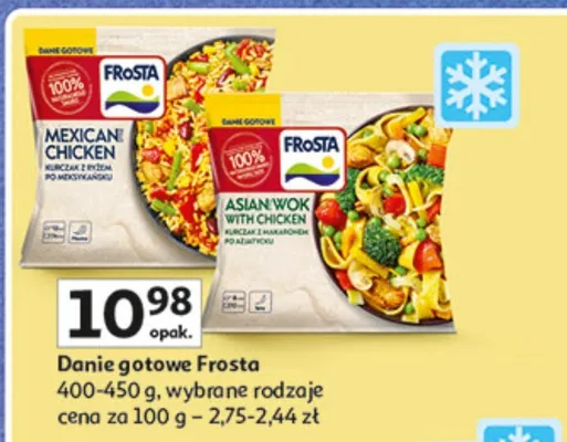 Danie gotowe Mexican Chicken With Vegetables promocja w Auchan
