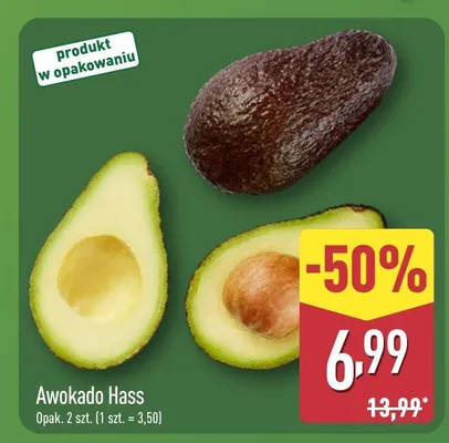 Awokado Hass promocja w Aldi
