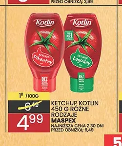 Ketchup Kotlin promocja w Wafelek