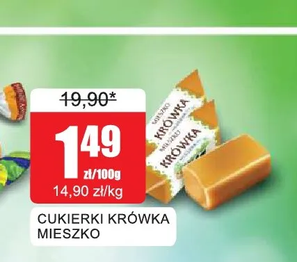 Cukierki Krówka Mieszko promocja w Bingo