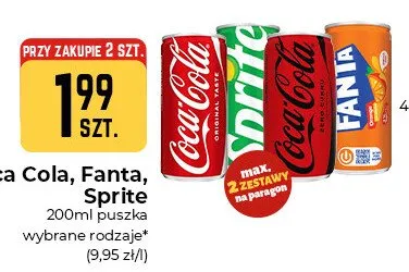 Napój gazowany Sprite promocja w Społem Częstochowa
