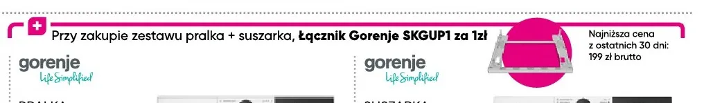 Łącznik SKGUP1 Gorenje promocja w Max Elektro