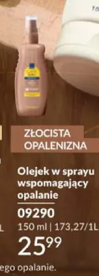 Olejek w sprayu wspomagający opalanie Avon Care Sun+ promocja w AVON