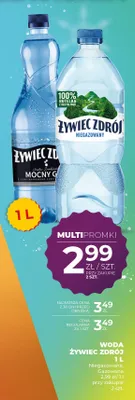 Woda gazowana promocja w Duży Ben