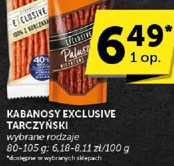 Kabanosy tarczyński promocja w ABC