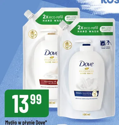 Mydło w płynie wybrane rodzaje Dove promocja w POLOmarket