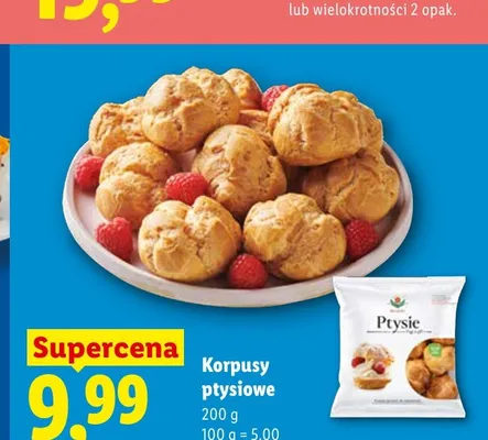 Korpusy ptysiowe promocja w Lidl
