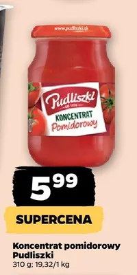 Koncentrat pomidorowy promocja w Netto