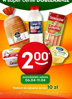 Kefir wysokobiałkowy promocja w Żabka