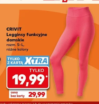 Legginsy funkcyjne damskie CRIVIT promocja w Kaufland