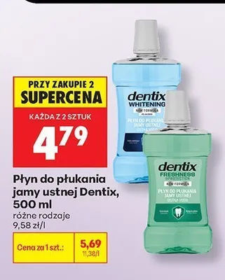 Płyn do płukania jamy ustnej Dentix promocja w Biedronka