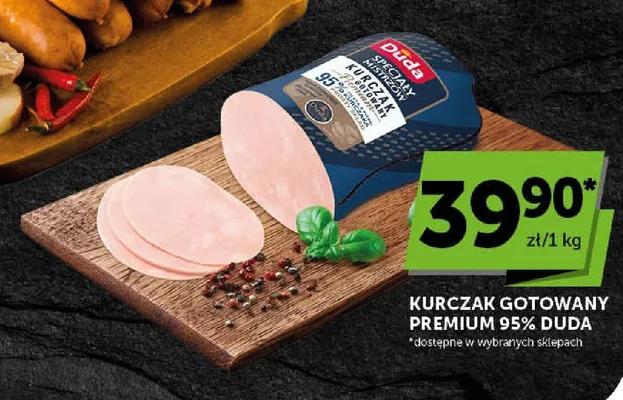 Kurczak gotowany Premium 95% Duda promocja w Euro Sklep