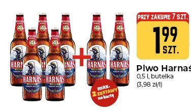 Piwo Harnaś promocja w Społem Częstochowa
