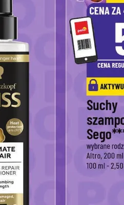 Suchy szampon Sego różne rodzaje promocja w POLOmarket