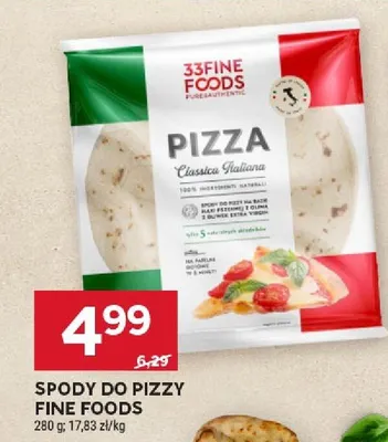 Spody do pizzy promocja w Stokrotka