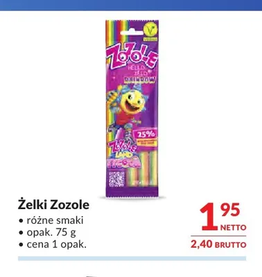 Żelki Zozole promocja w Makro