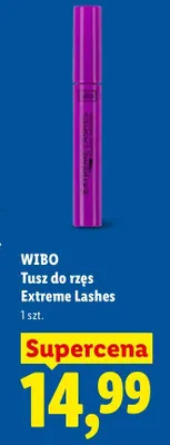 Tusz do rzęs Extreme Lashes Wibo promocja w Lidl