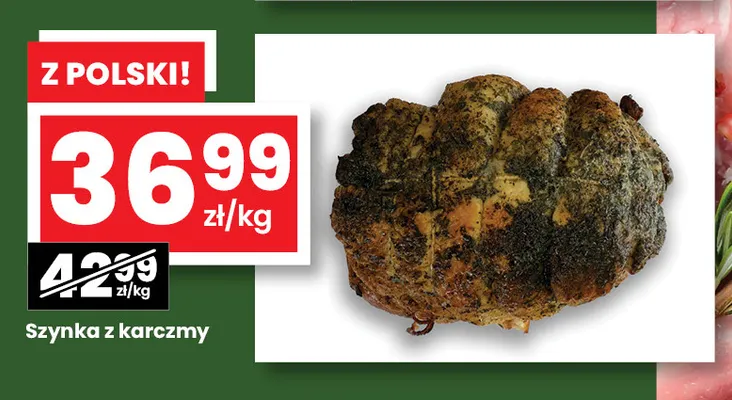 Szynka z karczmy promocja w emma MARKET