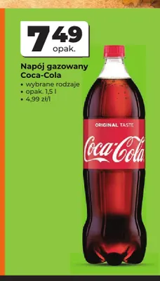 Napój gazowany Coca-Cola promocja w Odido
