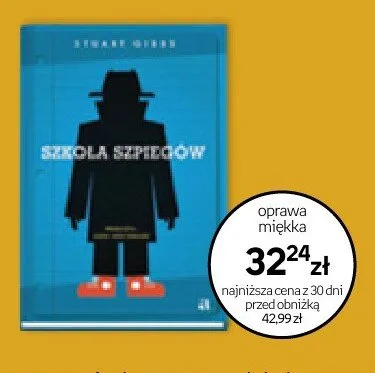 Książka Szkoła szpiegów oprawa miękka promocja w Empik