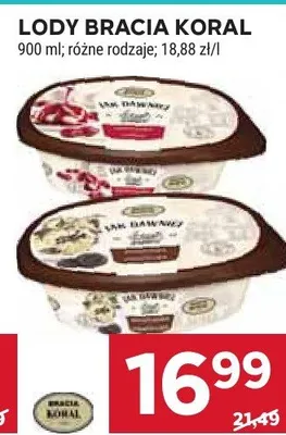 Lody bracia koral promocja w Stokrotka