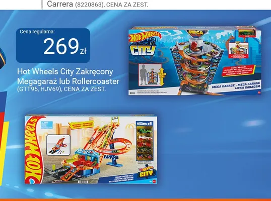 Hot Wheels City Zakręcony Megagaraż promocja w Smyk