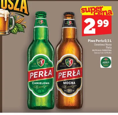 Piwo Perła Chmielowa promocja w TOPAZ