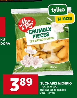 Sucharki Mio&Rio promocja w Stokrotka