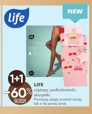 Podkolanówki LIFE promocja w Super-Pharm