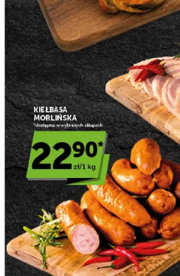 Kiełbasa morlińska promocja w Euro Sklep